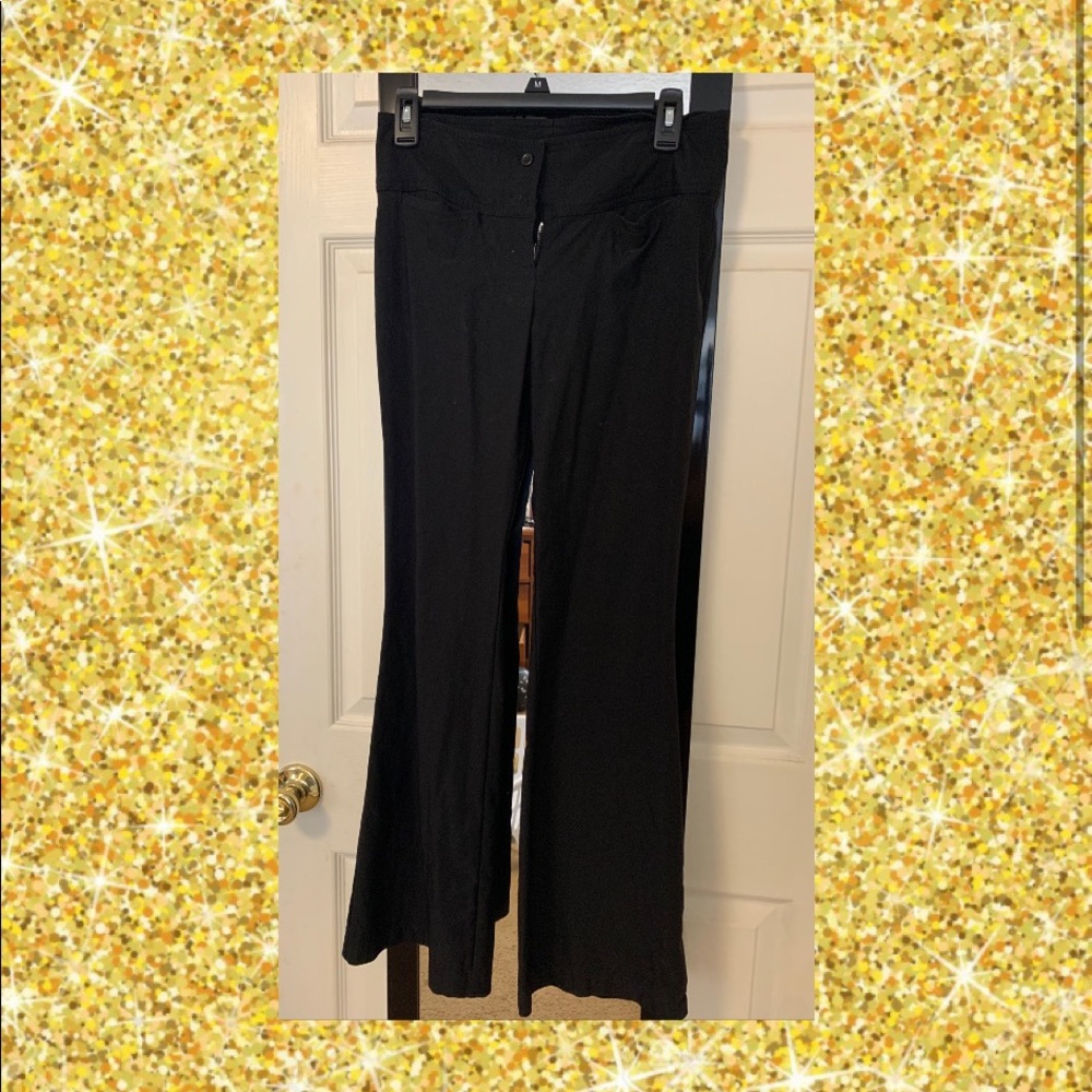 Zinc black dress pants